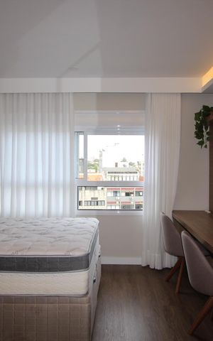 Studio à venda com 27m², 1 quarto e 1 vagaSala