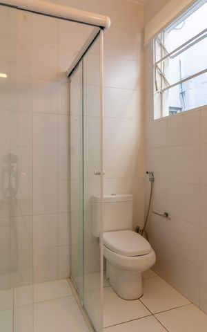 Apartamento à venda com 60m², 1 quarto e sem vaga Apartamento à venda com 60m², 1 quarto e sem vagaBanheiro