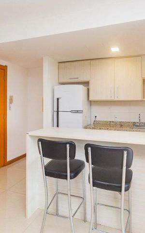 Apartamento para alugar com 50m², 1 quarto e 1 vaga Apartamento para alugar com 50m², 1 quarto e 1 vagaSala