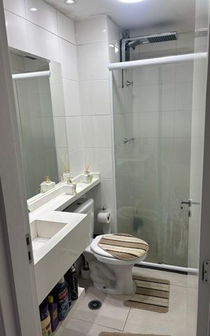 Apartamento à venda com 24m², 1 quarto e sem vaga Apartamento à venda com 24m², 1 quarto e sem vagaBanheiro