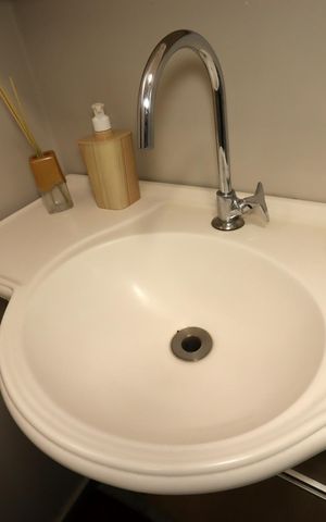 Apartamento à venda com 59m², 3 quartos e 1 vagaBanheiro da Suíte - Pia
