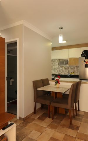 Apartamento à venda com 59m², 3 quartos e 1 vagaSala