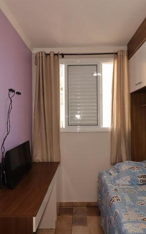 Apartamento à venda com 59m², 3 quartos e 1 vagaQuarto 1