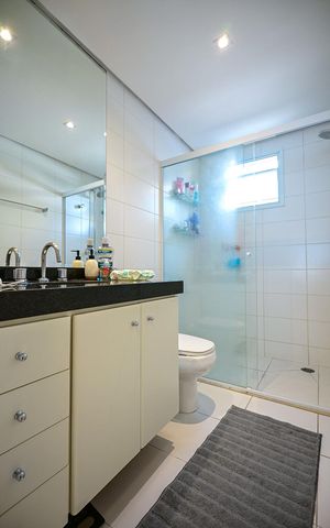 Apartamento à venda com 132m², 3 quartos e 2 vagasBanheiro da Suíte  3