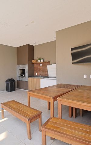 Apartamento à venda com 25m², 1 quarto e sem vagaÁrea comum - Churrasqueira