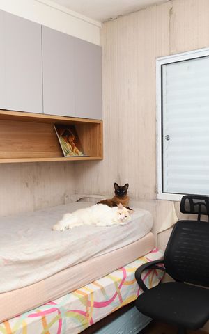Apartamento à venda com 55m², 2 quartos e 1 vagaQuarto 3