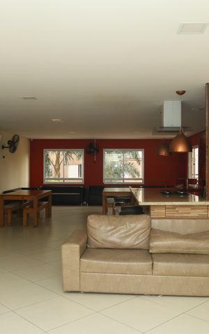 Apartamento à venda com 55m², 2 quartos e 1 vagaÁrea comum - Área gourmet