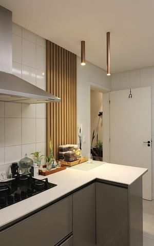 Apartamento à venda com 130m², 3 quartos e 3 vagasCozinha 