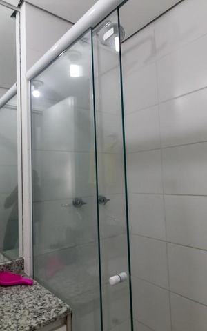 Apartamento à venda com 64m², 3 quartos e 1 vaga Apartamento à venda com 64m², 3 quartos e 1 vagaBanheiro da Suíte