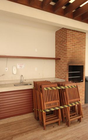 Apartamento à venda com 34m², 1 quarto e sem vagaÁrea comum - Churrasqueira