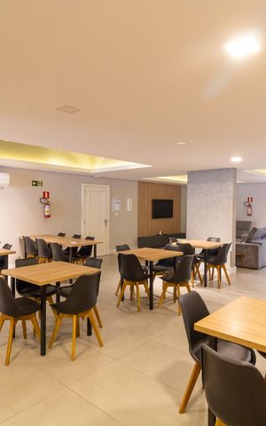 Studio para alugar com 24m², 1 quarto e 1 vaga Studio para alugar com 24m², 1 quarto e 1 vagaÁrea comum - Salão de festas