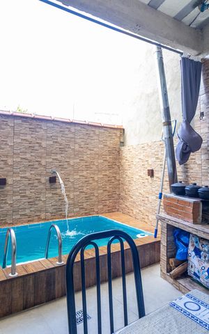 Casa de condomínio para alugar com 110m², 3 quartos e 1 vaga Casa de condomínio para alugar com 110m², 3 quartos e 1 vagaPiscina