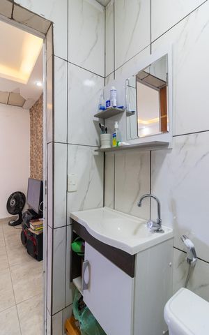 Casa de condomínio para alugar com 110m², 3 quartos e 1 vaga Casa de condomínio para alugar com 110m², 3 quartos e 1 vagaBanheiro Social
