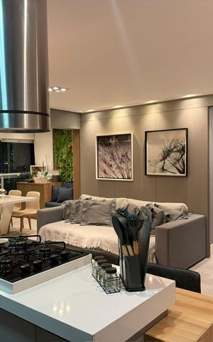 Apartamento à venda com 92m², 2 quartos e 2 vagas Apartamento à venda com 92m², 2 quartos e 2 vagasCozinha