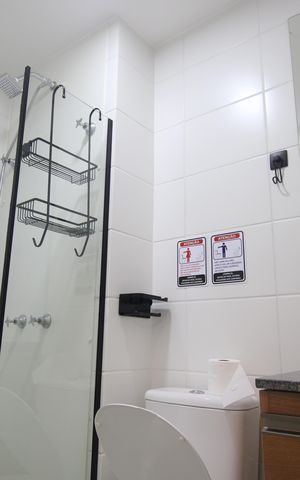 Apartamento à venda com 45m², 2 quartos e sem vagaBanheiro