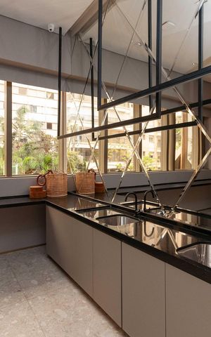 Studio para alugar com 34m², 1 quarto e sem vaga Studio para alugar com 34m², 1 quarto e sem vagaÁrea comum - Salão de festas