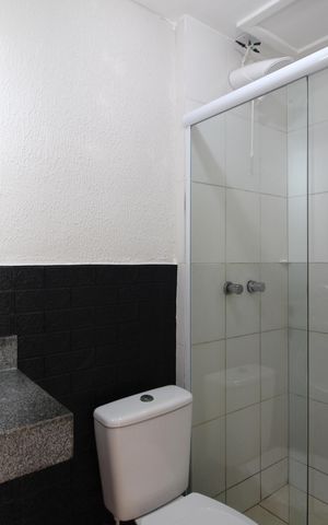 Apartamento à venda com 65m², 2 quartos e 1 vagaBanheiro Social