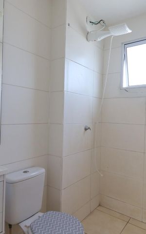 Apartamento para alugar com 48m², 2 quartos e 1 vaga Apartamento para alugar com 48m², 2 quartos e 1 vagaBanheiro