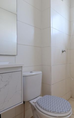 Apartamento para alugar com 48m², 2 quartos e 1 vaga Apartamento para alugar com 48m², 2 quartos e 1 vagaBanheiro