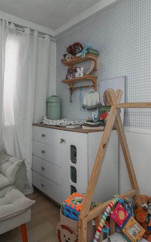 Apartamento à venda com 47m², 2 quartos e 1 vagaQuarto 2