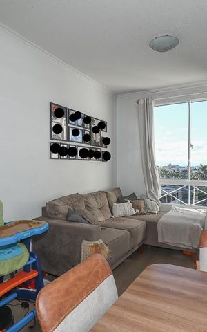 Apartamento à venda com 47m², 2 quartos e 1 vagaSala