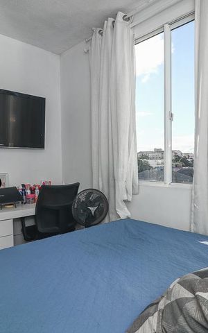 Apartamento à venda com 47m², 2 quartos e 1 vagaQuarto