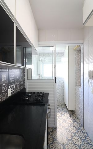 Apartamento à venda com 58m², 2 quartos e 1 vagaCozinha 
