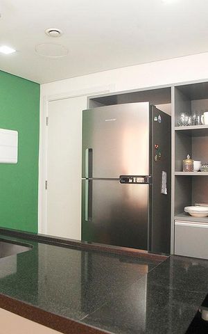 Studio à venda com 34m², 1 quarto e sem vagaCozinha