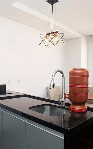 Studio à venda com 34m², 1 quarto e sem vagaCozinha