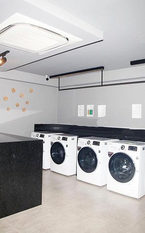 Studio à venda com 34m², 1 quarto e sem vagaÁrea Comum - Lavanderia