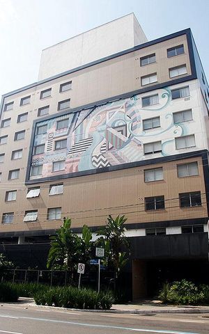 Studio à venda com 34m², 1 quarto e sem vagaFachada