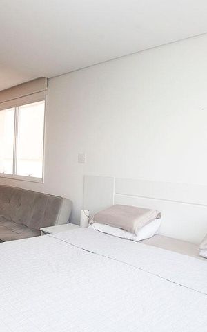 Studio à venda com 34m², 1 quarto e sem vagaStudio - Sala / Quarto