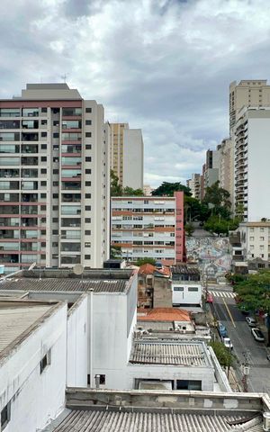 Studio à venda com 27m², 1 quarto e sem vagaVista da Varanda