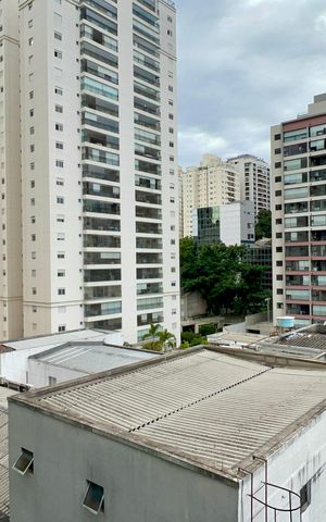 Studio à venda com 27m², 1 quarto e sem vagaVista da Varanda