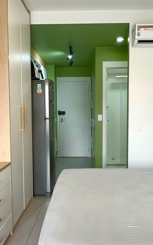 Studio à venda com 27m², 1 quarto e sem vagaStudio