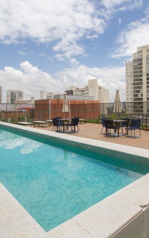 Apartamento à venda com 30m², 1 quarto e sem vaga
