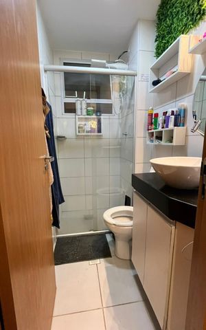 Apartamento para alugar com 40m², 2 quartos e 1 vaga Apartamento para alugar com 40m², 2 quartos e 1 vagaBanheiro
