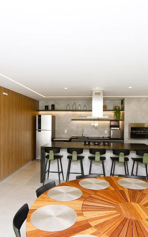 Apartamento à venda com 70m², 3 quartos e 2 vagasÁrea gourmet