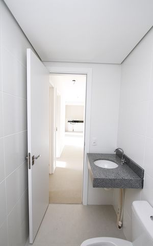 Apartamento à venda com 70m², 3 quartos e 2 vagasBanheiro Social