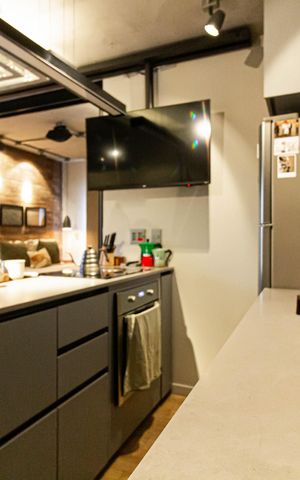 Studio à venda com 32m², 1 quarto e 1 vaga Studio à venda com 32m², 1 quarto e 1 vagaCozinha