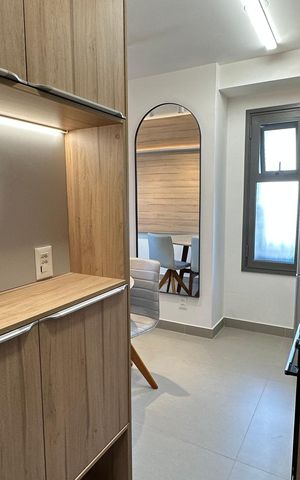 Studio à venda com 28m², 1 quarto e sem vaga