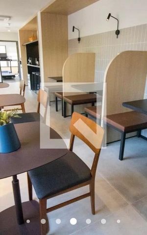 Studio à venda com 28m², 1 quarto e sem vaga