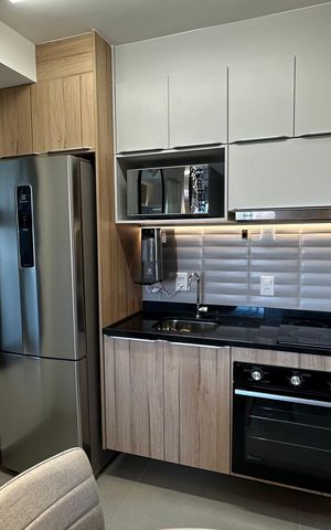Studio à venda com 28m², 1 quarto e sem vaga