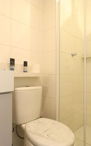 Apartamento à venda com 37m², 2 quartos e sem vagaBanheiro 