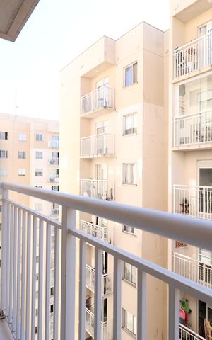 Apartamento à venda com 37m², 2 quartos e sem vagaVaranda 