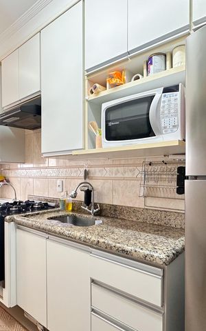 Apartamento à venda com 58m², 2 quartos e 1 vaga Apartamento à venda com 58m², 2 quartos e 1 vagaCozinha