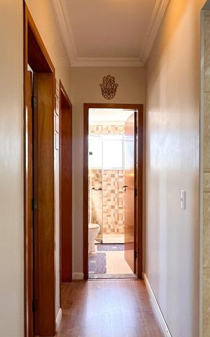 Apartamento à venda com 58m², 2 quartos e 1 vaga Apartamento à venda com 58m², 2 quartos e 1 vagaAcesso aos Quartos