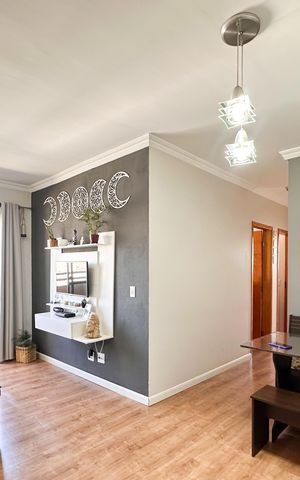 Apartamento à venda com 58m², 2 quartos e 1 vaga Apartamento à venda com 58m², 2 quartos e 1 vagaSala