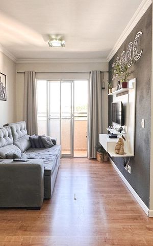 Apartamento à venda com 58m², 2 quartos e 1 vaga Apartamento à venda com 58m², 2 quartos e 1 vagaSala