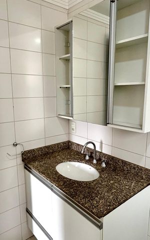 Apartamento para alugar com 110m², 3 quartos e 2 vagas Apartamento para alugar com 110m², 3 quartos e 2 vagasBanheiro da Suíte 2